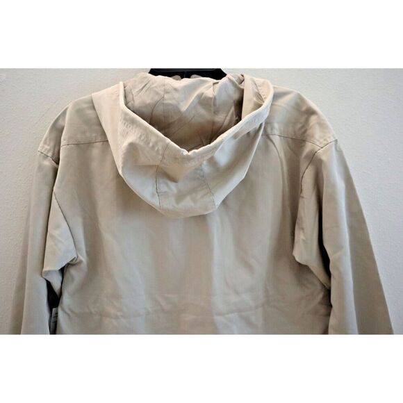 Good American GP0784 Women's Sz 0 Summer Sand/Beige Hooded Volume Jacket - Picture 5 of 13